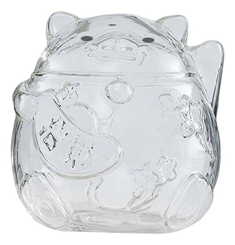 Lucky Cat Piggy Bank Decoración Ahorro Caja De Dinero