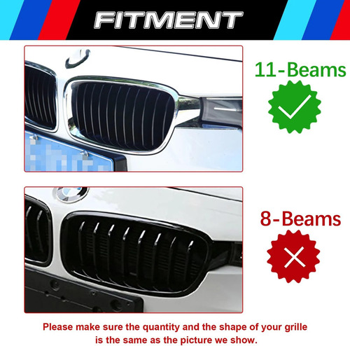 Insertos De Rejilla Automotriz Para Bmw 3 Series F30 Fi 325i