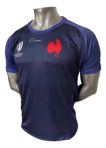 Camiseta De Rugby De Francia Mundial 2023
