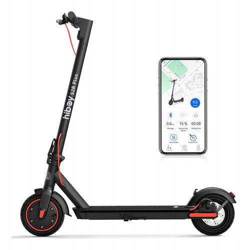 S2r Plus Electric Scooter, Upgraded Detachable Battery, 9  P