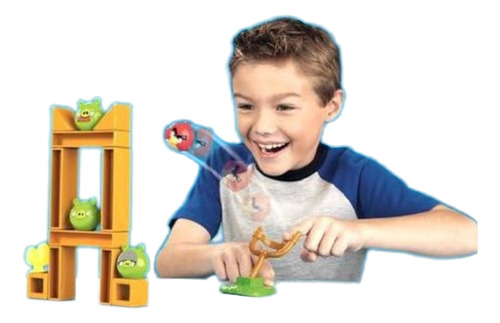 Angry Birds Knock On Wood Juego De Mesa (Usado)