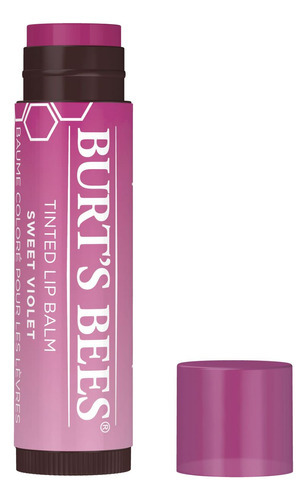 Bálsamo Labial Con Color Burt's Bees Sweet Violet