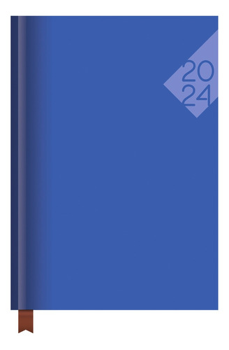 Agenda Ejecutiva Diaria Isofit Año 2024 Color de la portada Azul