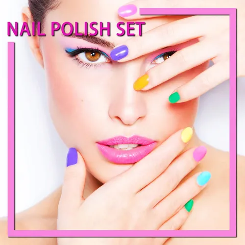 Juego De Esmalte De Uñas Urchabri, Kit De Esmalte De Uñas De