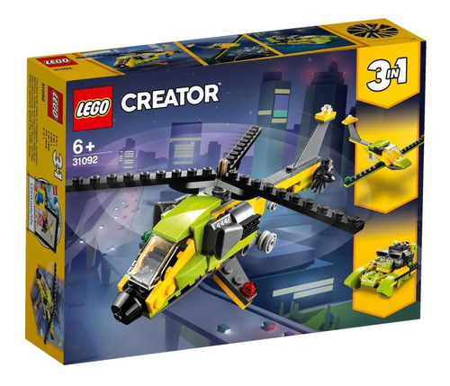 Bloques Lego Creator 3 En 1 Aventura En Helicoptero 31092