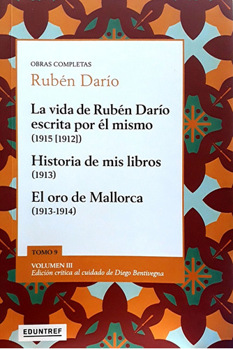 Obras Completas Tomo 9 Vol. Iii - Dario, Ruben