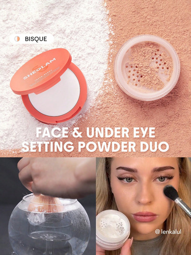 Sheglam Insta-ready Polvos Fijadores Rostro Y Ojos