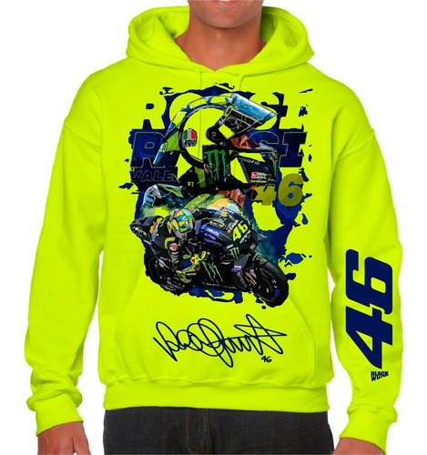 Sudadera De Valentino Rossi Neon 46