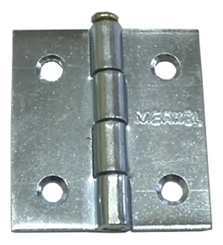 Bisagra Merkel de hierro galvanizado 184 de 1,1/2 pulgadas (24 unidades)