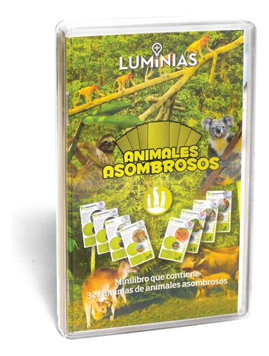 Luminias Animales Asombrosos Juego De Cartas Enciclopedico