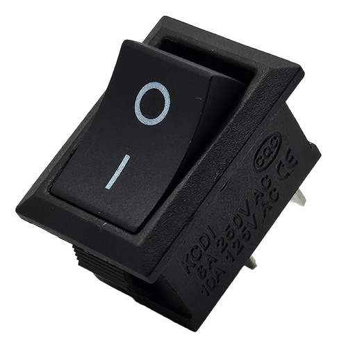 Switch Boton Interruptor Kcd1 2 Pines, 125v, 6a (100 Piezas)