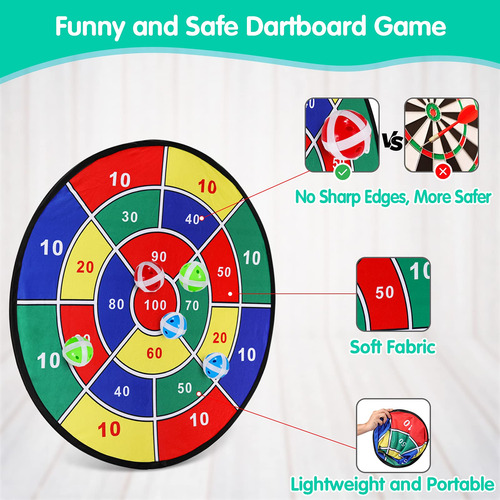 Juego De Mesa De Dardos Para Niños, 29 Pulgadas, Juegos De M