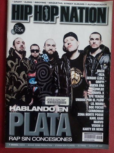 Revista Usada Hip Hop Nation #106 (hablando En Plata,  Tz07