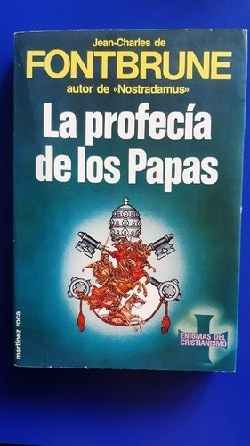 Libro La Profecia De Los Papas