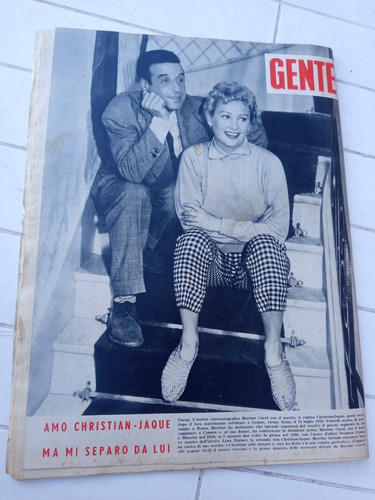 Gente N.16 - 16 Abril 1958 - Johnny Stompanato - Lana Turner