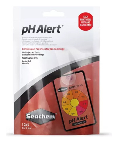 Seachem Alert Test Medidor Continuo Ph