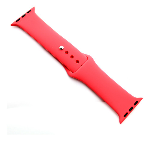 Elegância Esportiva Pulseira Silicone Resistente À Água Cor Vermelho