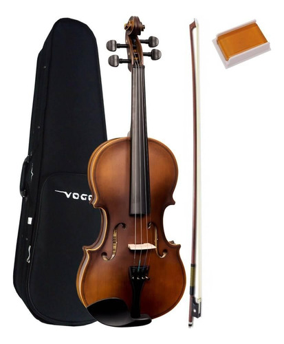 Violino Vogga Von144n Profissional Completo 4/4 Tampo Spruce