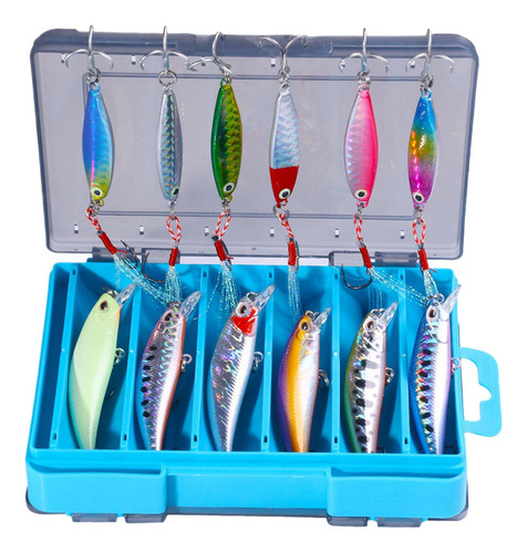 Los Los Bajos Jerk Bait Paquete De 12 Minnow Flotante Jerk C