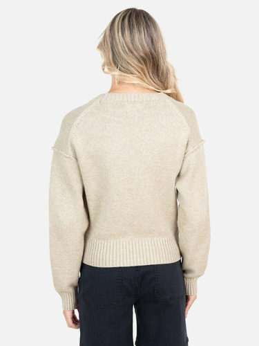 Sweater Kar Beige Mujer Maui And Sons