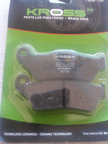 Pastillas De Frenos Para Pulsar Y Otras Marca Kross