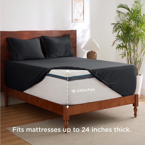 Juego De Sabanas Individual Microfibra Fresca Suave Ligera
