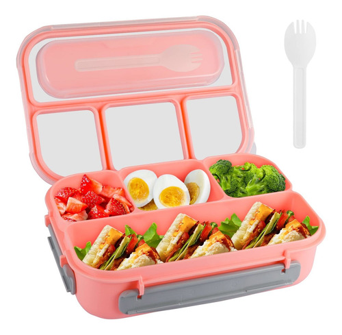 Lonchera Para Niño Bento Box Adulto Contenedor Almuerzo S 5