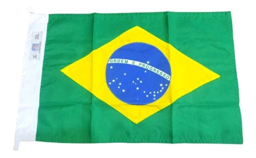 Bandeira Do Brasil 32x22cm Oficial Licenciado-mitraud
