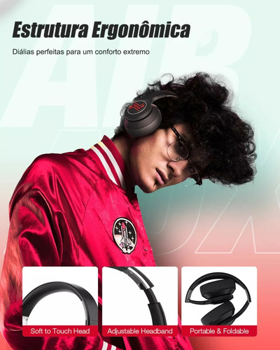 Fone De Ouvido Blitzwolf Airaux Aa-er3 Com 4 Autofalantes
