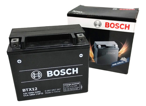 Bateria Bosch Btx12 Ytx12-bs Kymco X-town 250 V-strom 650 Um