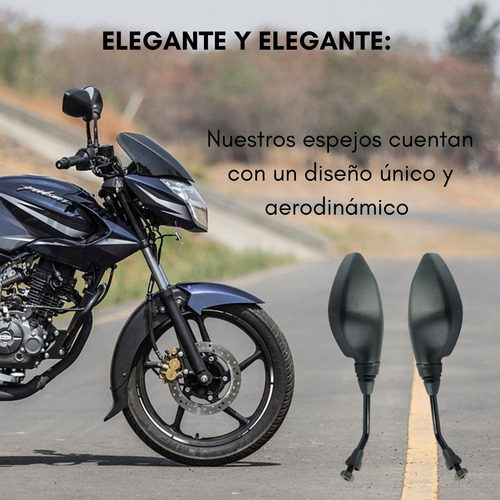 Espejos De Moto Para Pulsar 135 Ls Ns 125 Bajaj Bj