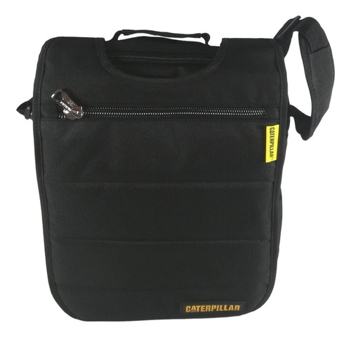 Morral Porta Notebook Hasta 12 Pulgadas Parche Color Negro