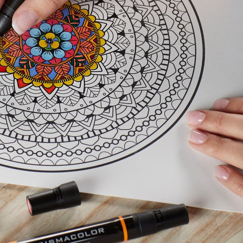 Prismacolor Premier Marcador Doble Punta Pincel Biselada X12