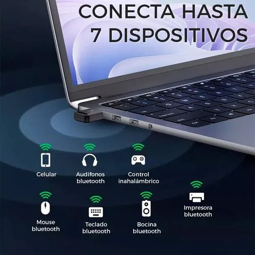 Receptor Bluetooth 5.3 Usb Adaptador Para Pc 20m Ugreen