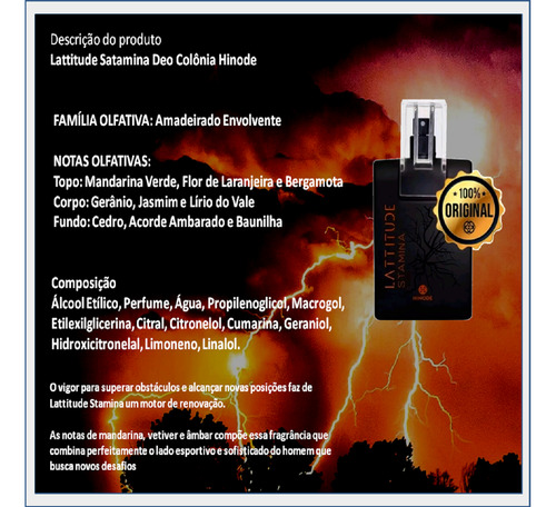Lattitude Stamina Hinode Original & Autentico /antigo Traduç