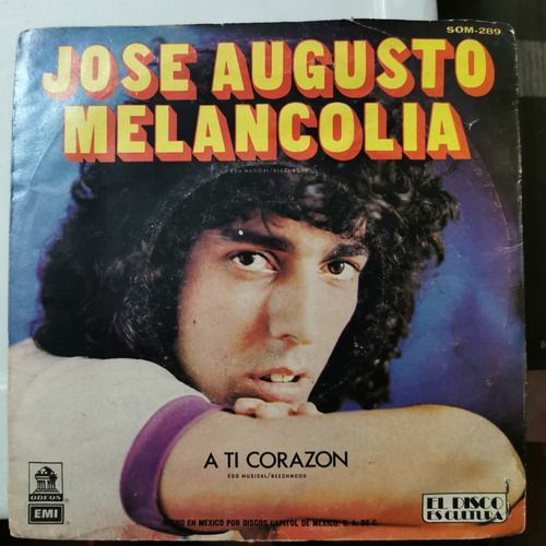 Disco 45 Rpm: Jose Augusto - Melancolia