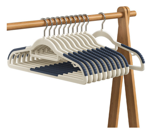 Ye Paquete 10 Unidades: Colgador Ropa Duradero Y Antidesl
