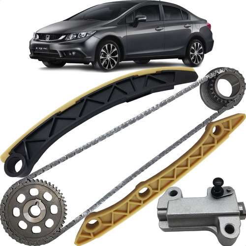 Kit Corrente Comando New Civic 1.8 2007 2008 2009 2010 2011