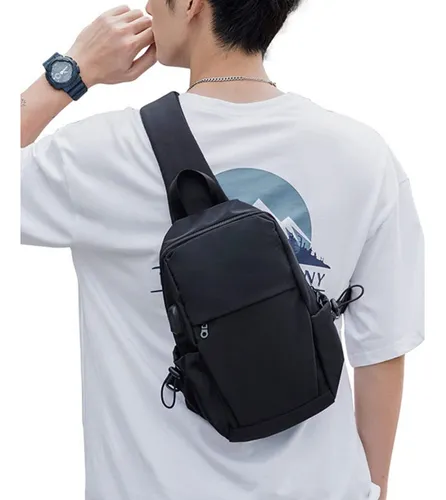 Tacón Unidad Posesión mochila Pequeña Para Hombre, Bandolera De Viaje | Cuotas sin interés