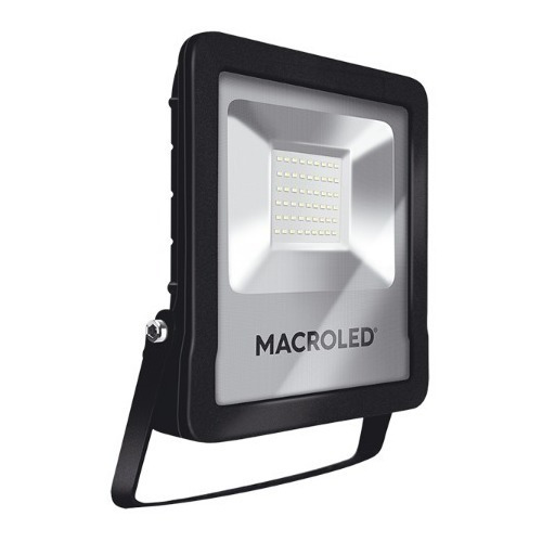 Reflector Led 50w Fría Macroled 6500 Ip65 Línea Pro Pack X5