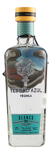 Tequila Tesoro Azul Blanco 750 Ml