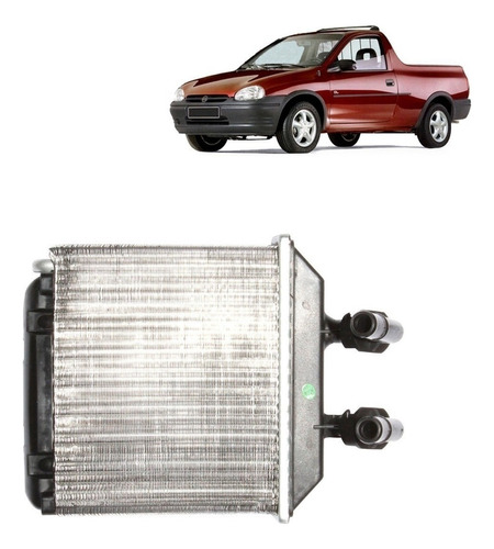 Radiador Calefaccion Para Chevrolet Corsa 1.7 Pickup 99-02