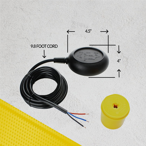 Sensor De Nivel De Agua - Interruptor De Flotador Para Bomba