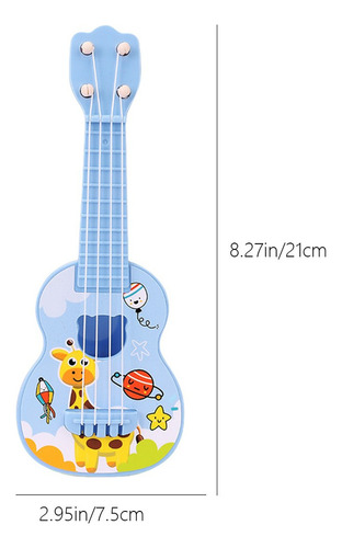 Ukelele Infantil De Juguete Para Guitarra, Para Niños Princi