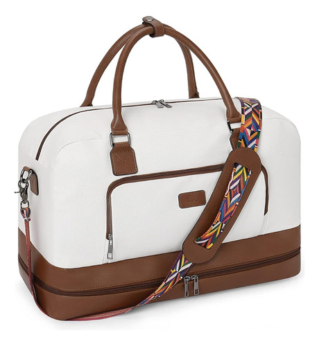 ~? Cluci Weekender Bags Para Mujeres Canvas Duffle Bag Trave