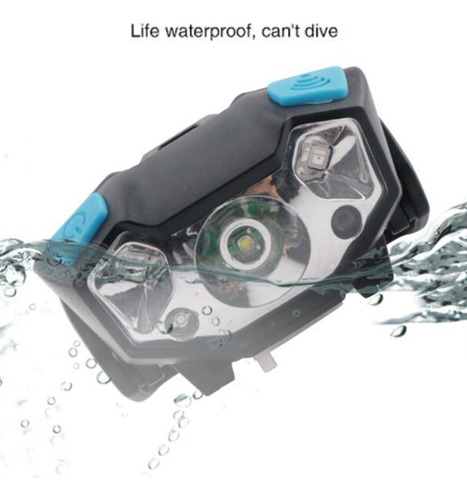 Linterna Frontal Led, Linterna Frontal Recargable Usb Con