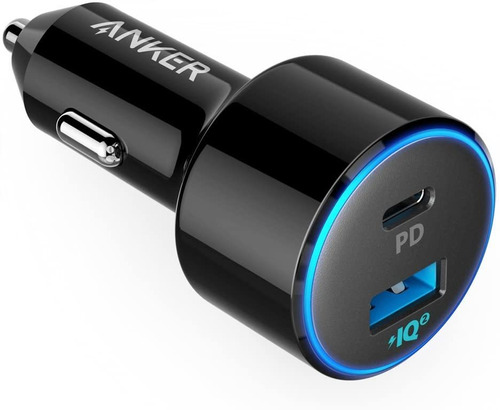 Anker - Cargado Usb C Oara Automovil, Powerdrive Speed+2 Pd 