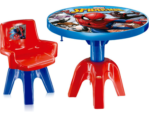 Centro De Atividades Mesa E Cadeira Spiderman Marvel - Lider