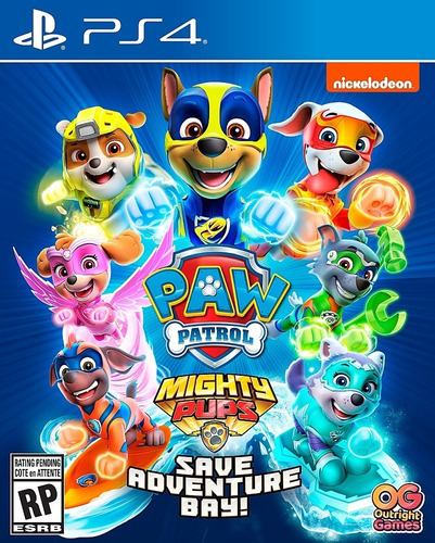 Ps4 Paw Patrol Mighty Pups Save Adventure Bay / Fisico