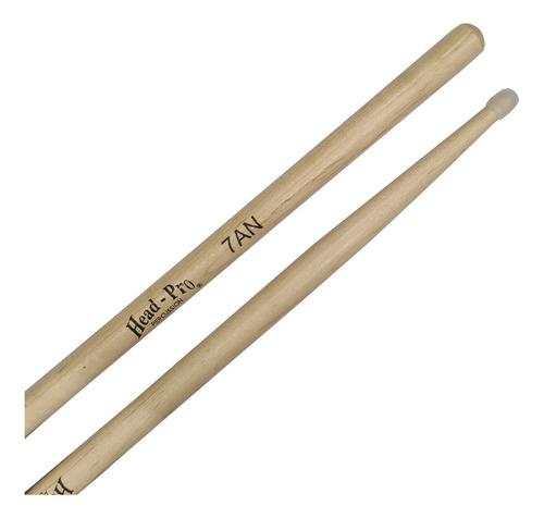 Baqueta De Maple C/ Punta De Nylon 7a Head-pro Hp-baq-7an